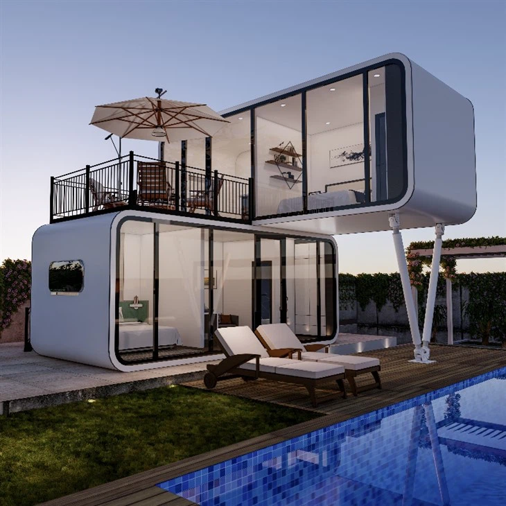 Two Layer Apple Cabin Prefab House best